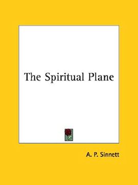 portada the spiritual plane (en Inglés)