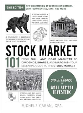 portada Stock Market 101, 2nd Edition: From Bull and Bear Markets to Dividends, Shares, and Margins―Your Essential Guide to the Stock Market (Adams 101 Series) (in English)