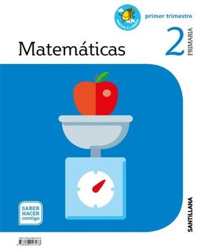 portada Matematicas Mochila Ligera 2 Primaria Saber Hacer Contigo (in Spanish)