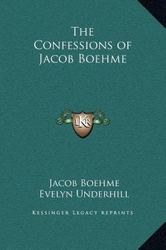 portada the confessions of jacob boehme