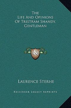 portada the life and opinions of tristram shandy, gentleman (en Inglés)