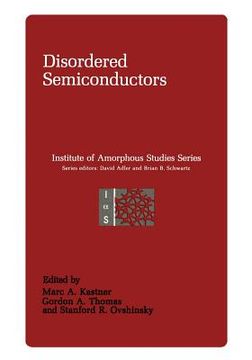 portada Disordered Semiconductors (en Inglés)