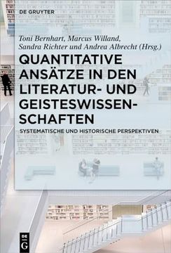 portada Quantitative Ansätze in den Literatur- und Geisteswissenschaften. (en Alemán)