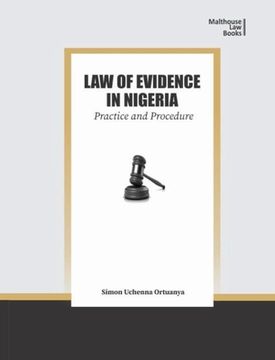 portada Law of Evidence in Nigeria: Practice and Procedure (in English)