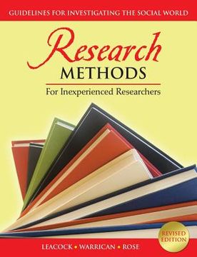 portada Research Methods for Inexperienced Researchers: Guidelines for Investigating the Social World (in English)