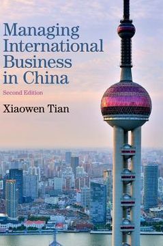 portada Managing International Business in China (en Inglés)