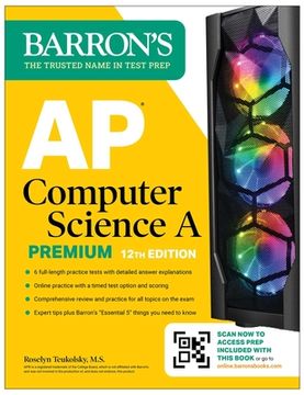 portada AP Computer Science a Premium, 12th Edition: 6 Practice Tests + Comprehensive Review + Online Practice (en Inglés)