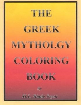 portada the greek mythology coloring book (en Inglés)