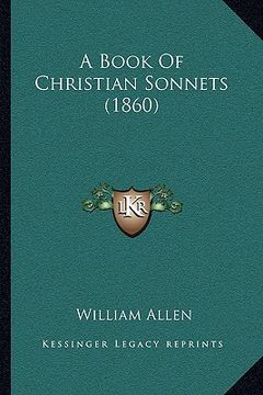 portada a book of christian sonnets (1860)