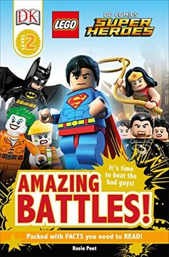 portada Dk Readers l2: Lego(R) dc Comics Super Heroes: Amazing Battles! It's Time to Beat the bad Guys! (Lego dc Comics Super Heroes: Dk Readers) 