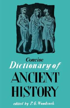 portada concise dictionary of ancient history (en Inglés)