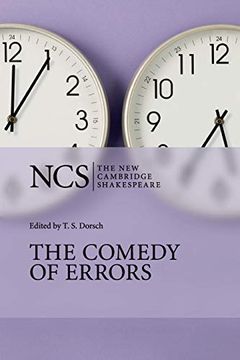 portada The Comedy of Errors 2nd Edition Paperback (The new Cambridge Shakespeare) (in English)