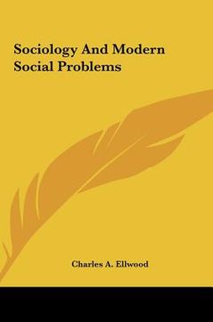 portada sociology and modern social problems (en Inglés)