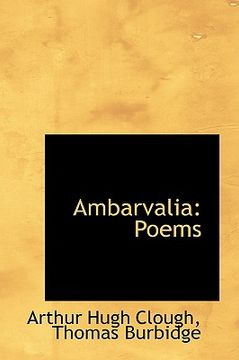 portada ambarvalia: poems
