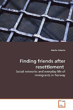 portada finding friends after resettlement (en Inglés)