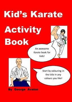 portada Kid's Karate Activity Book (en Inglés)