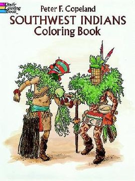 portada southwest indians coloring book (in English)