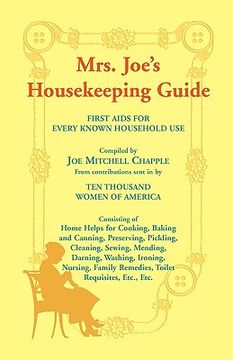 portada mrs. joe's housekeeping guide (en Inglés)