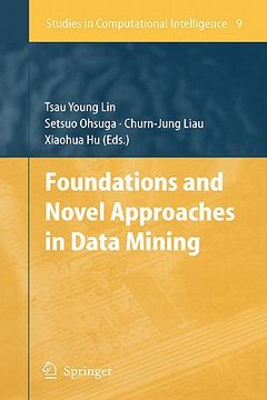 portada foundations and novel approaches in data mining (en Inglés)