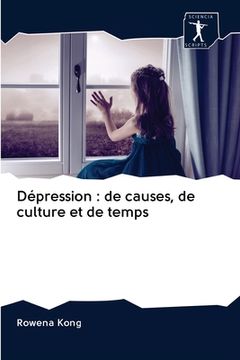 portada Dépression: de causes, de culture et de temps (en Francés)