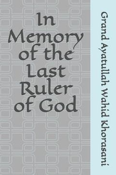 portada In Memory of the Last Ruler of God (en Inglés)