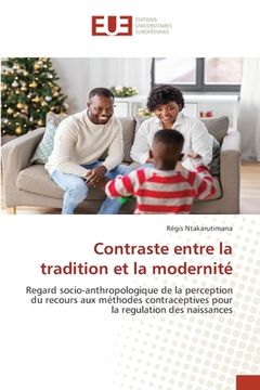 portada Contraste entre la tradition et la modernité (en Francés)