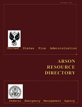 portada Arson Resource Directory (en Inglés)