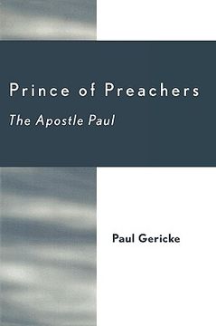 portada prince of preachers: the apostle paul (en Inglés)