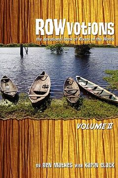 portada rowvotions volume ii: the devotional book of rivers of the world (en Inglés)