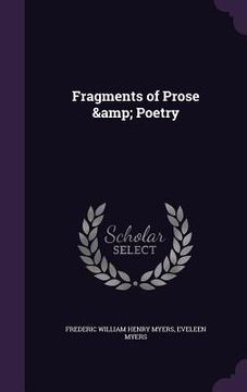 portada Fragments of Prose & Poetry (en Inglés)