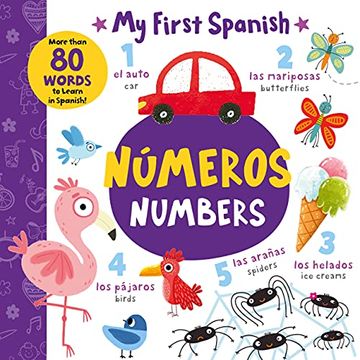 portada Numbers - Números: More Than 80 Words to Learn in Spanish! 