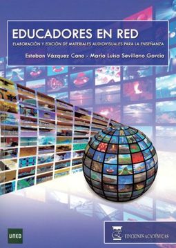 portada educadores en red: elaboración y edición de materiales audiovisuales para la enseñanza.