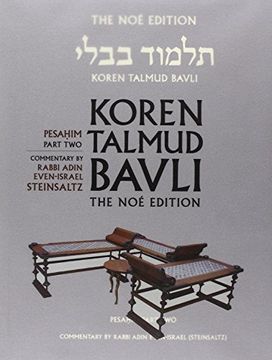 portada Koren Talmud Bavli, Vol.7: Tractate Pesahim, Part 2: Noe Color Edition, Hebrew/English (en Inglés)