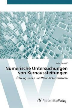portada Numerische Untersuchungen von Kernaussteifungen