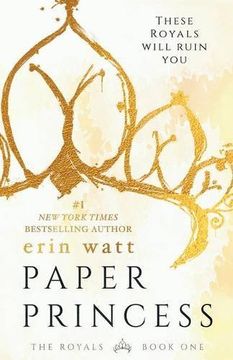 portada Paper Princess: A Novel (The Royals, 1) (in English)