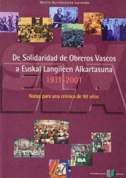 portada De Solidaridad de Obreros Vascos a Euskal Langileen Alkartasuna