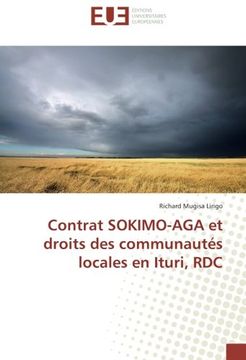 portada Contrat SOKIMO-AGA et droits des communautés locales en Ituri, RDC