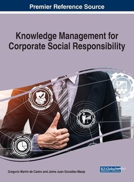 portada Knowledge Management for Corporate Social Responsibility (en Inglés)