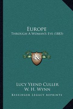 portada europe: through a woman's eye (1883) (in English)
