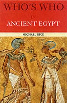 portada who's who in ancient egypt (en Inglés)