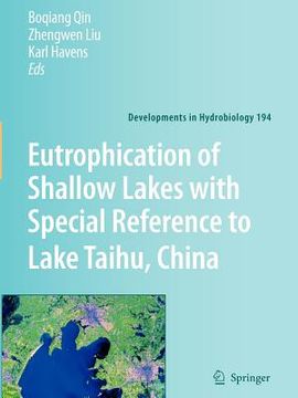 portada eutrophication of shallow lakes with special reference to lake taihu, china (en Inglés)