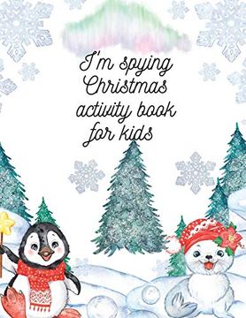 portada I'M Spying Christmas Activity Book for Kids (in English)