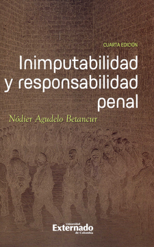 portada INIMPUTABILIDAD Y RESPONSABILIDAD PENAL (in Spanish)