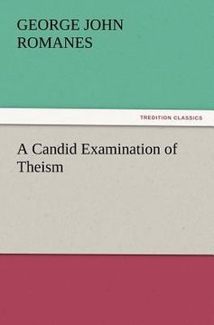 portada a candid examination of theism (en Inglés)