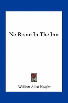 portada no room in the inn (en Inglés)