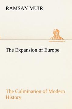 portada the expansion of europe the culmination of modern history (en Inglés)