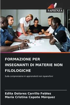 portada Formazione Per Insegnanti Di Materie Non Filologiche (en Italiano)