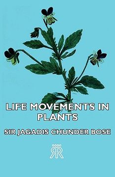 portada life movements in plants (en Inglés)