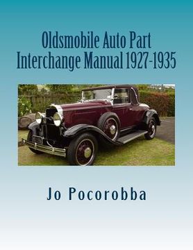 portada Oldsmobile Auto Part Interchange Manual 1927-1935 (en Inglés)