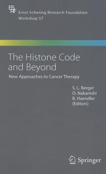 portada the histone code and beyond: new approaches to cancer therapy (en Inglés)